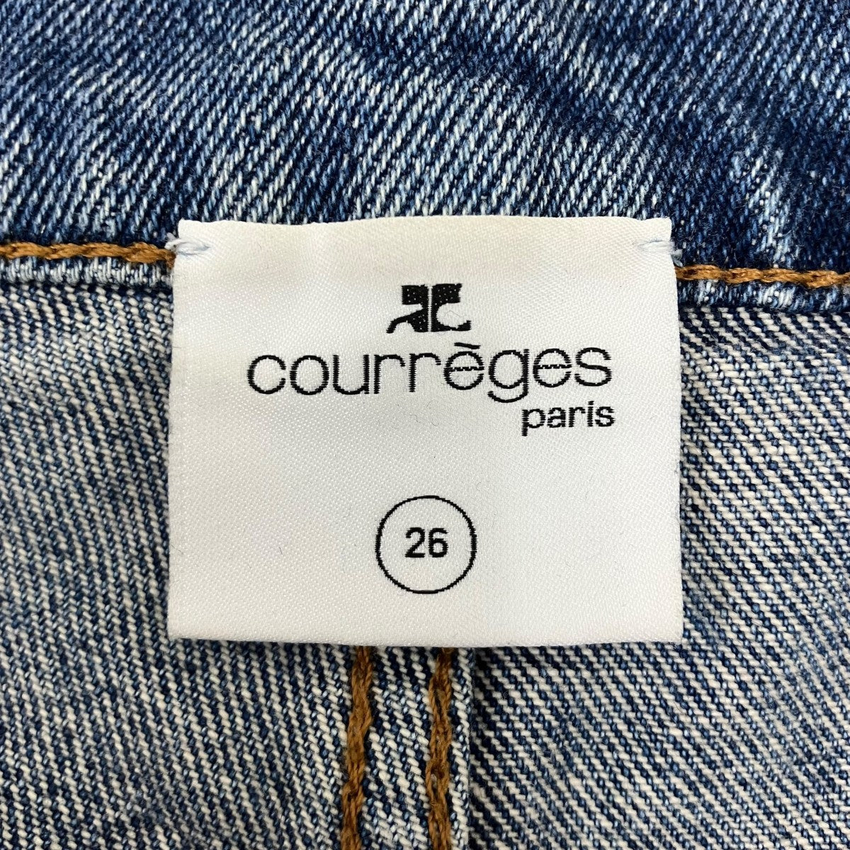 courreges デニムパンツ 古着・中古-5枚目のアイテム画像