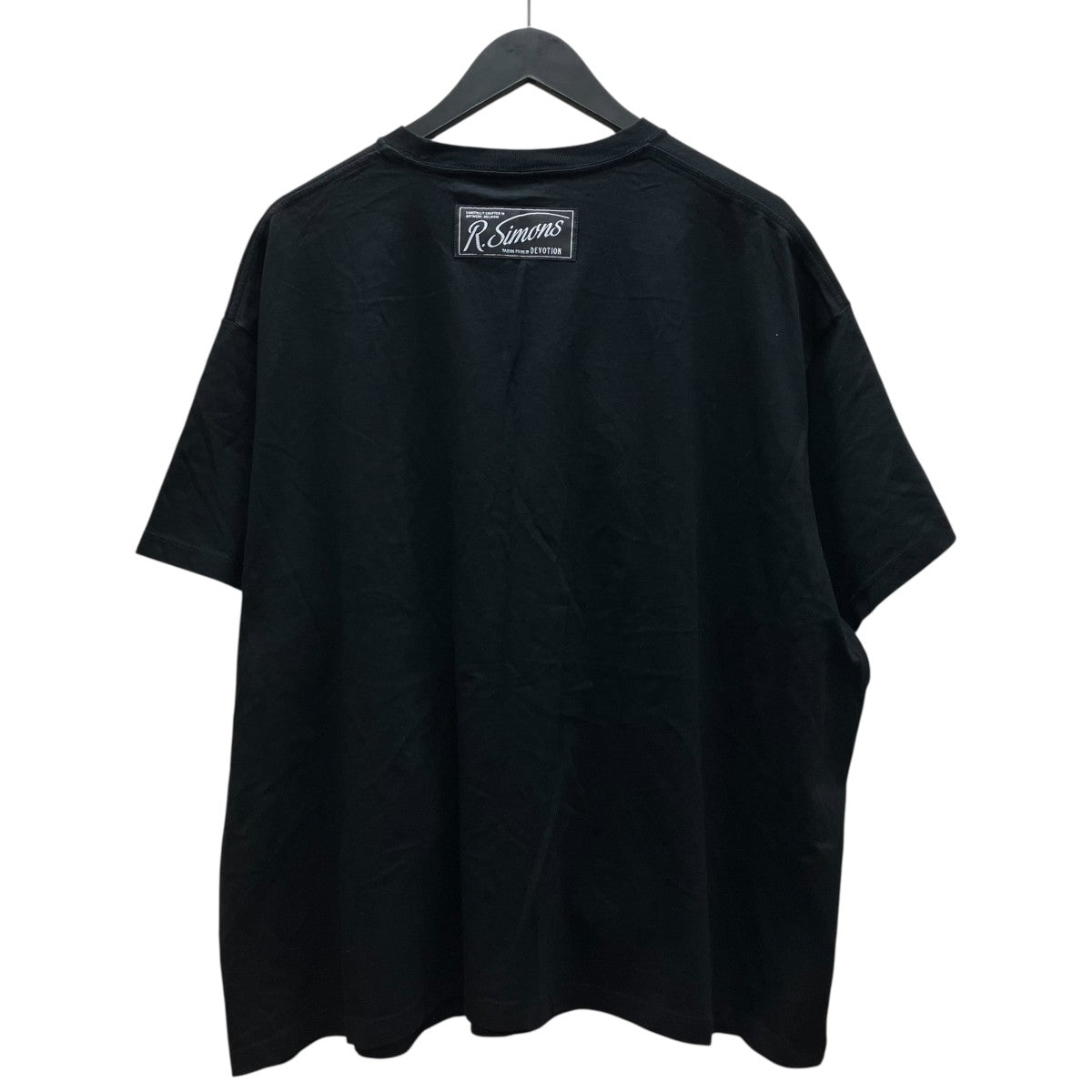 RAF SIMONS オーバーサイズプリンテッドホールズTシャツ 古着・中古-2枚目のアイテム画像