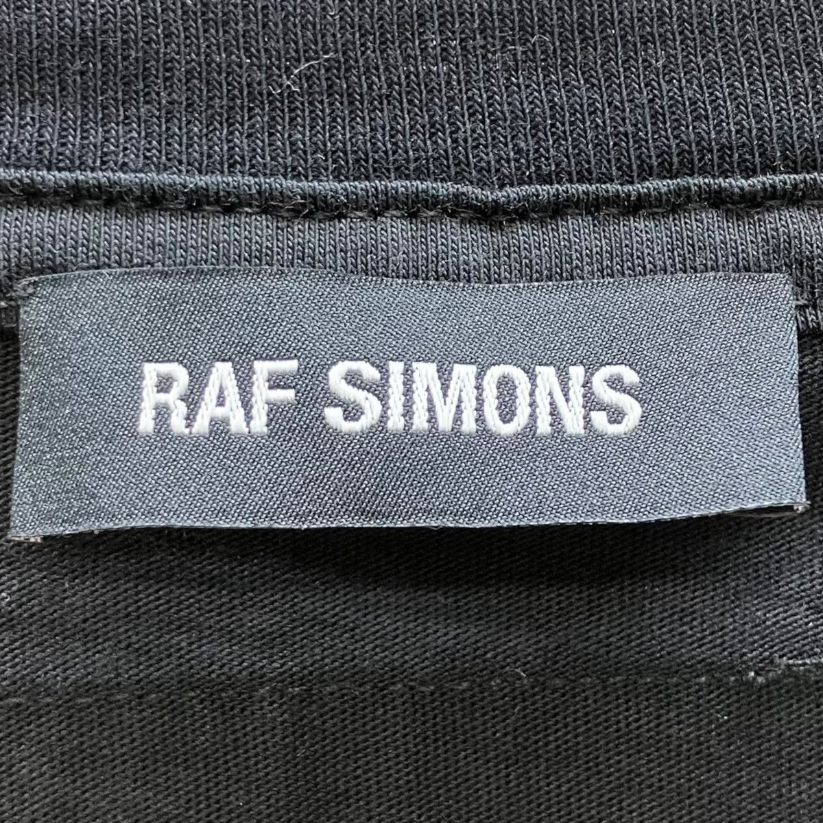 RAF SIMONS オーバーサイズプリンテッドホールズTシャツ 古着・中古-5枚目のアイテム画像
