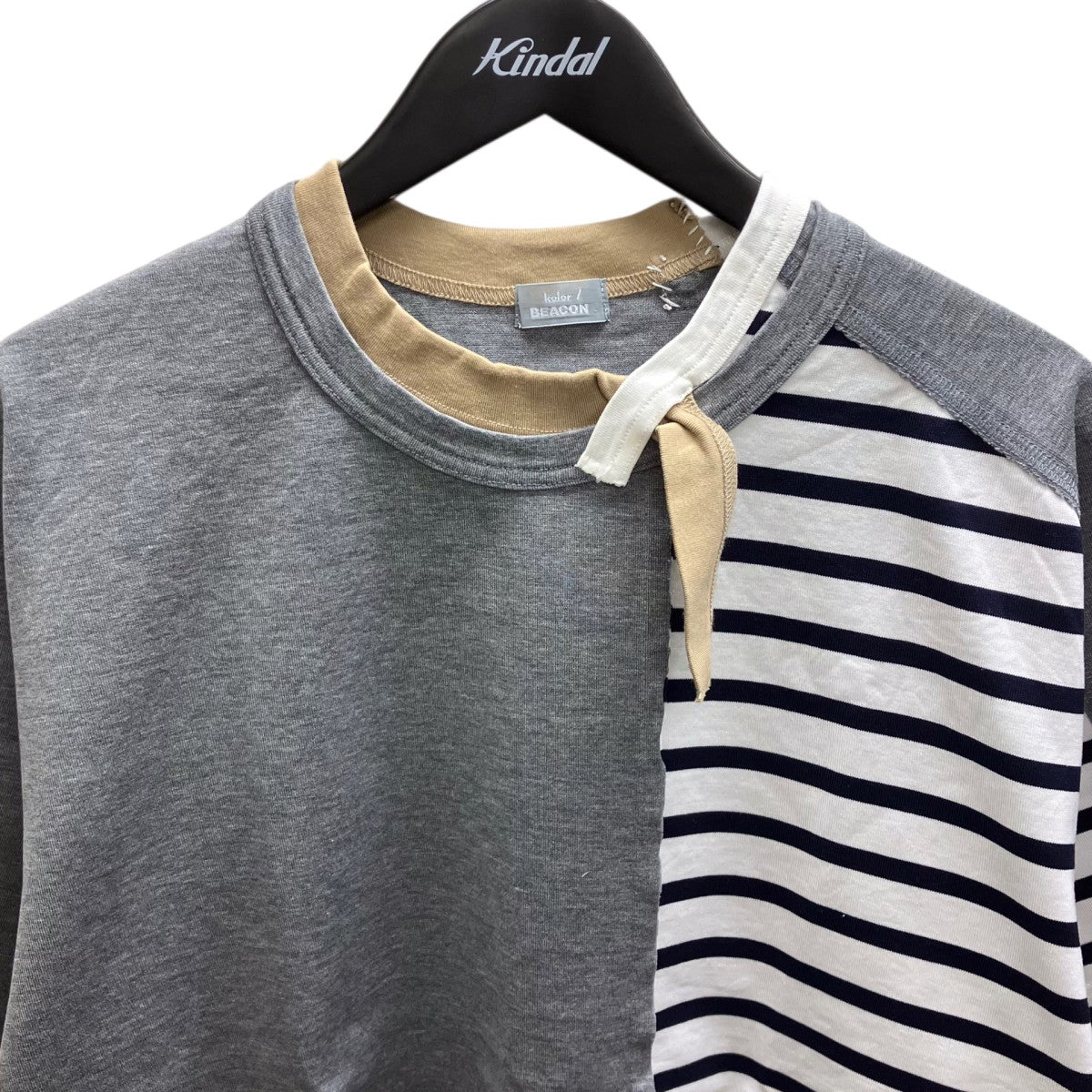 ボーダー切替Ｔシャツ