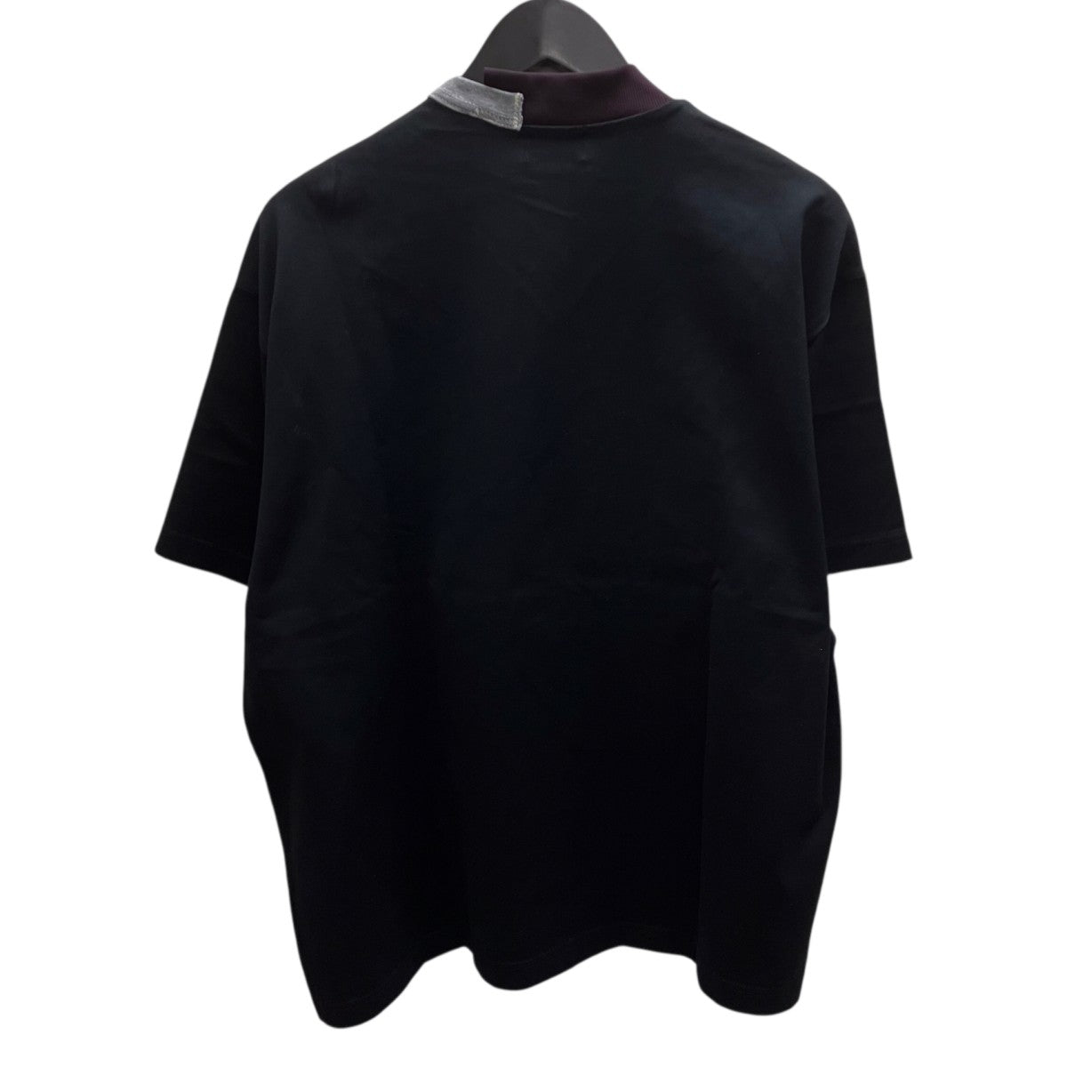 度詰め天竺VネックTシャツ