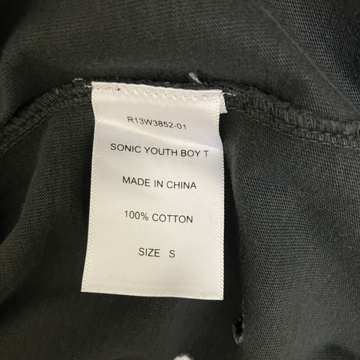 ダメージ加工ＴシャツR13W3852-01