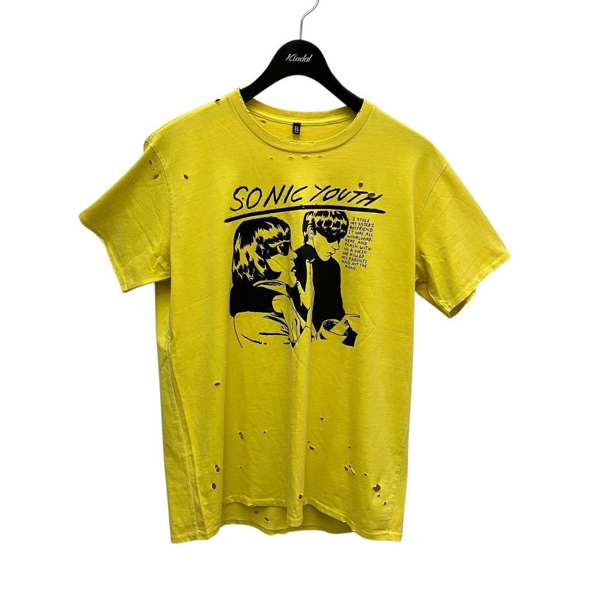 ダメージ加工TシャツR13W3853-31