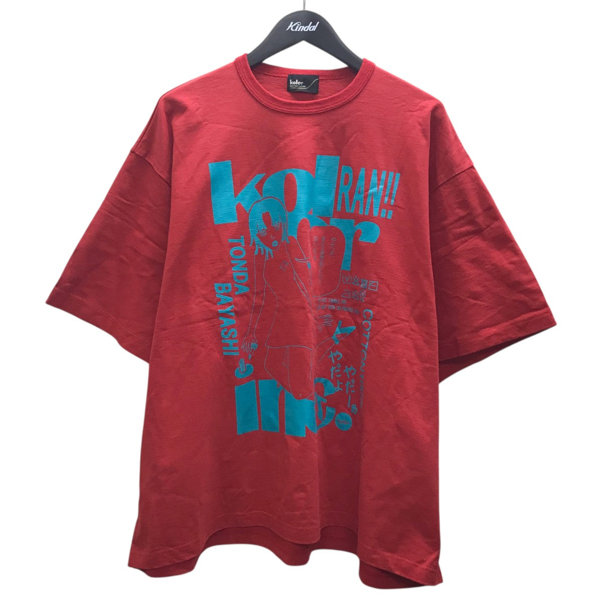 度詰めハード天竺プリントＴシャツ