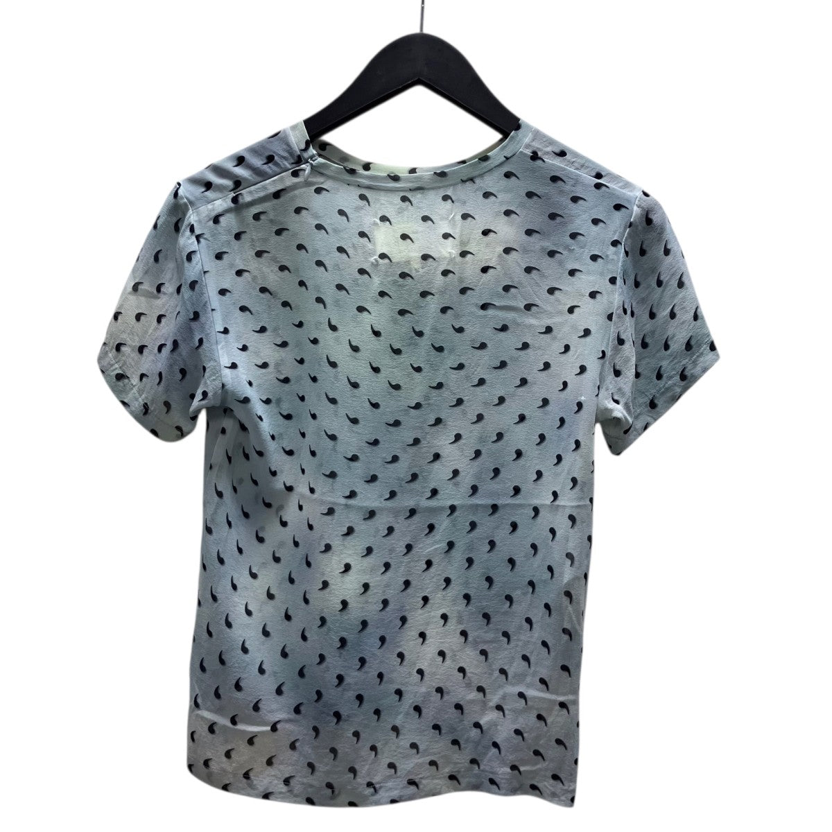 シルク半袖Tシャツ
