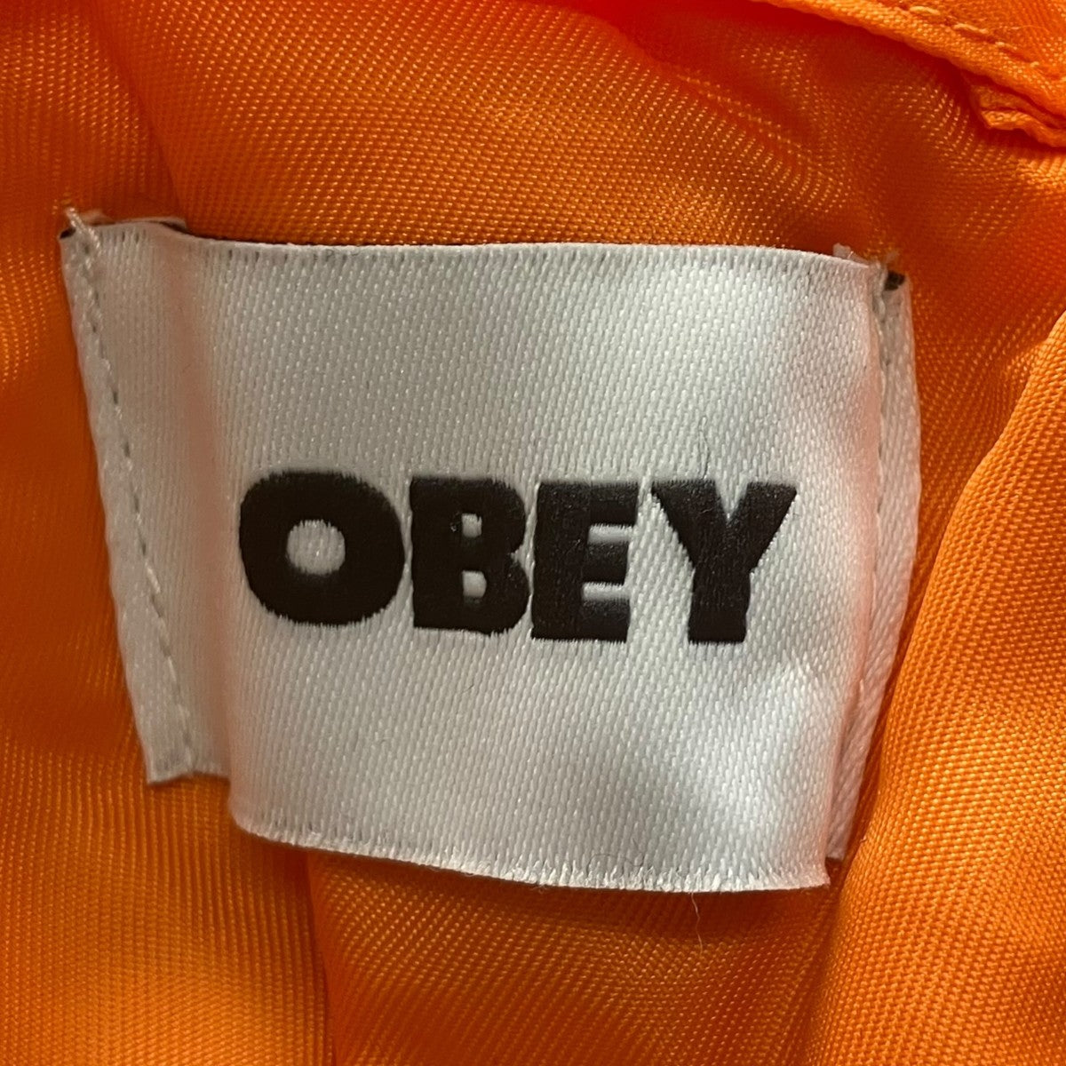 OBEY 25AW WELCOME TO JAPAN 2026 リバーシブルジャケット 古着・中古-8枚目のアイテム画像