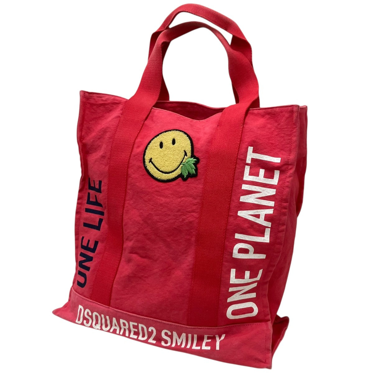 DSQUARED2 ONE LIFE ONE PLANETトートバッグ 古着・中古-1枚目のアイテム画像