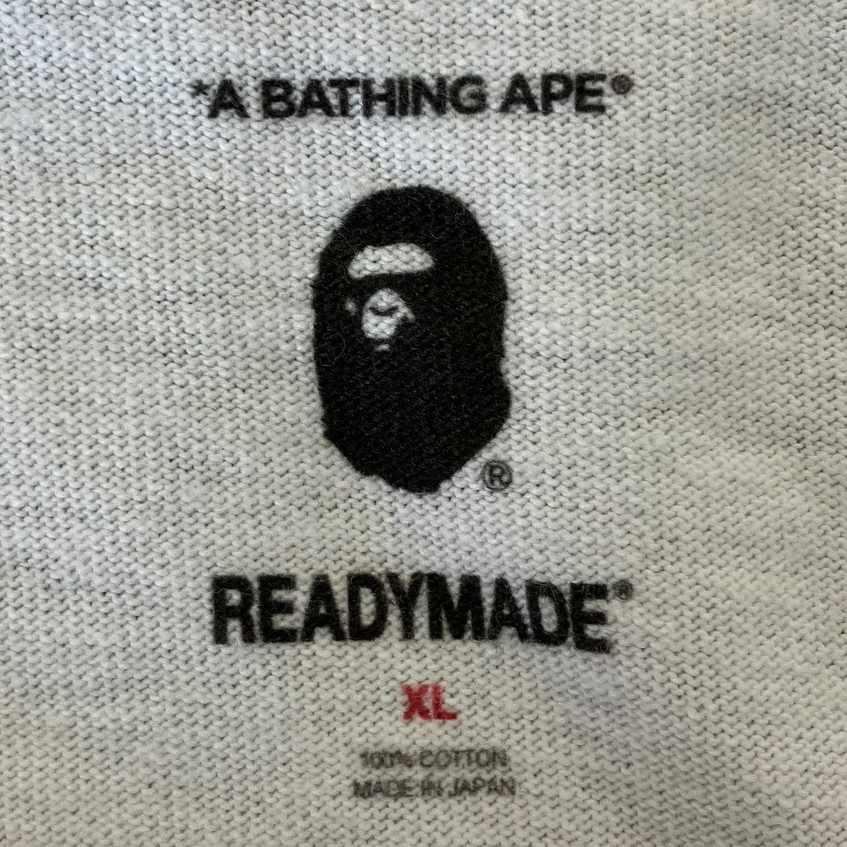 A BATHING APE×READYMADE 半袖Tシャツ 古着・中古-5枚目のアイテム画像