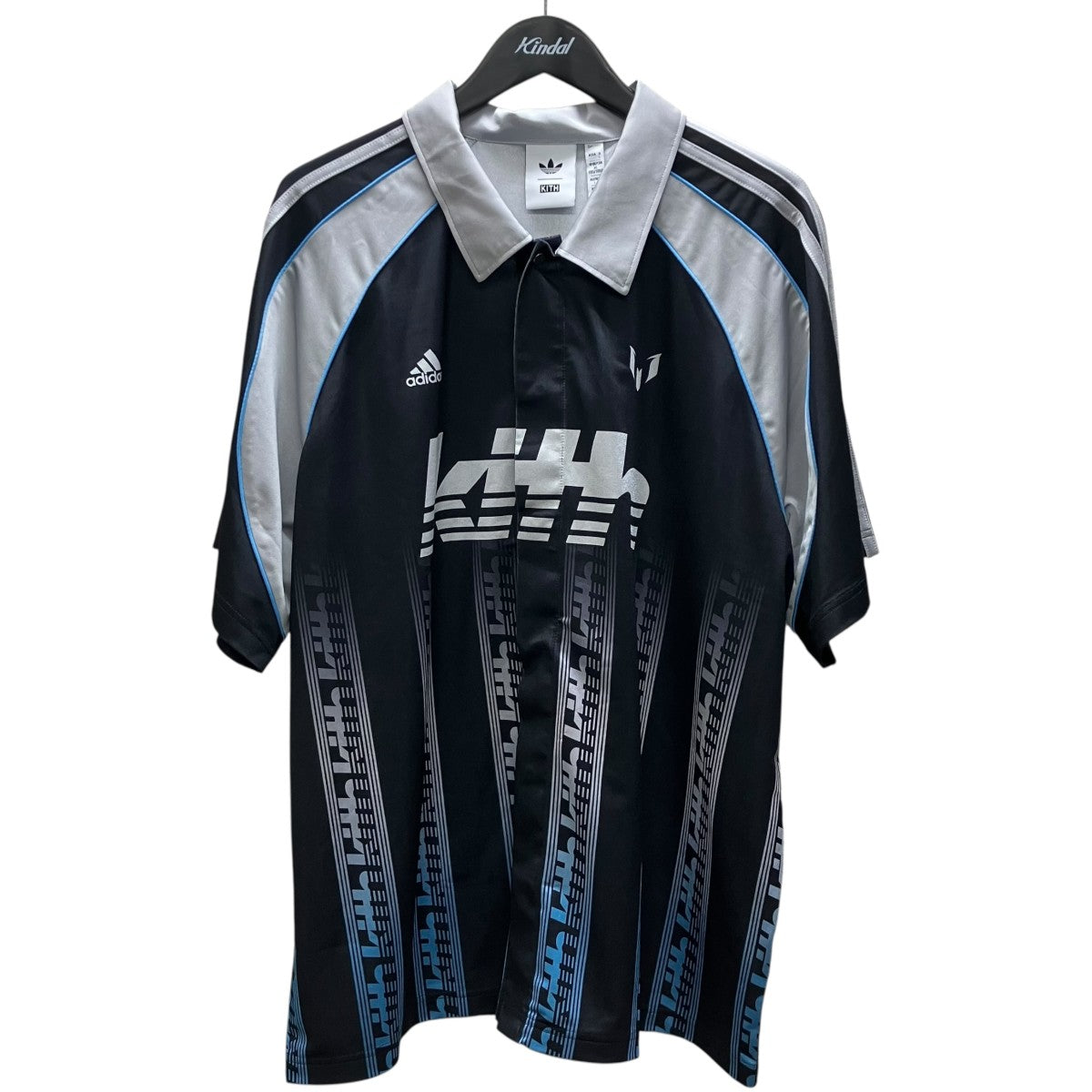 Kith ＆ Messi for adidas Football Printed Jersey Shirt
