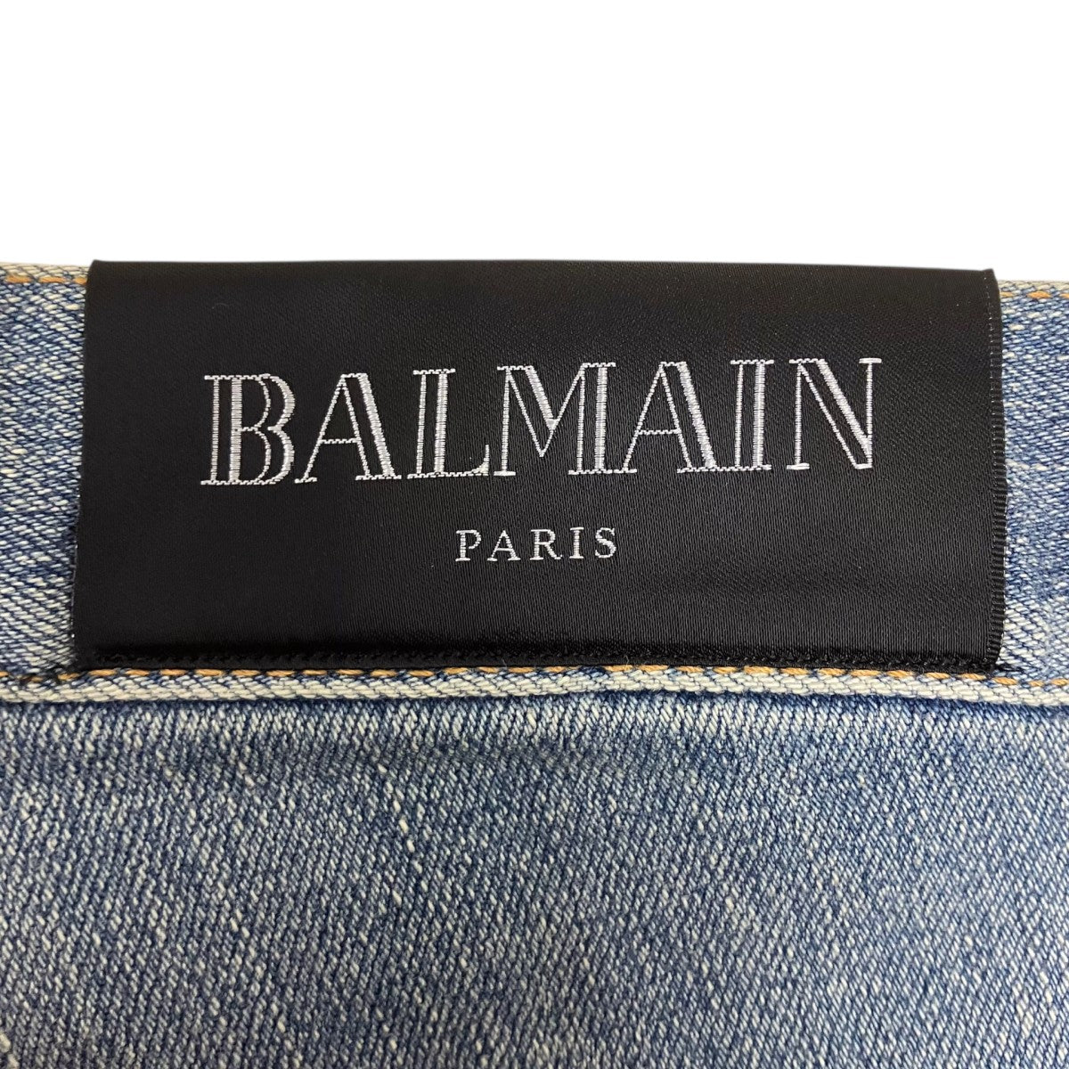ダメージ加工デニムパンツ