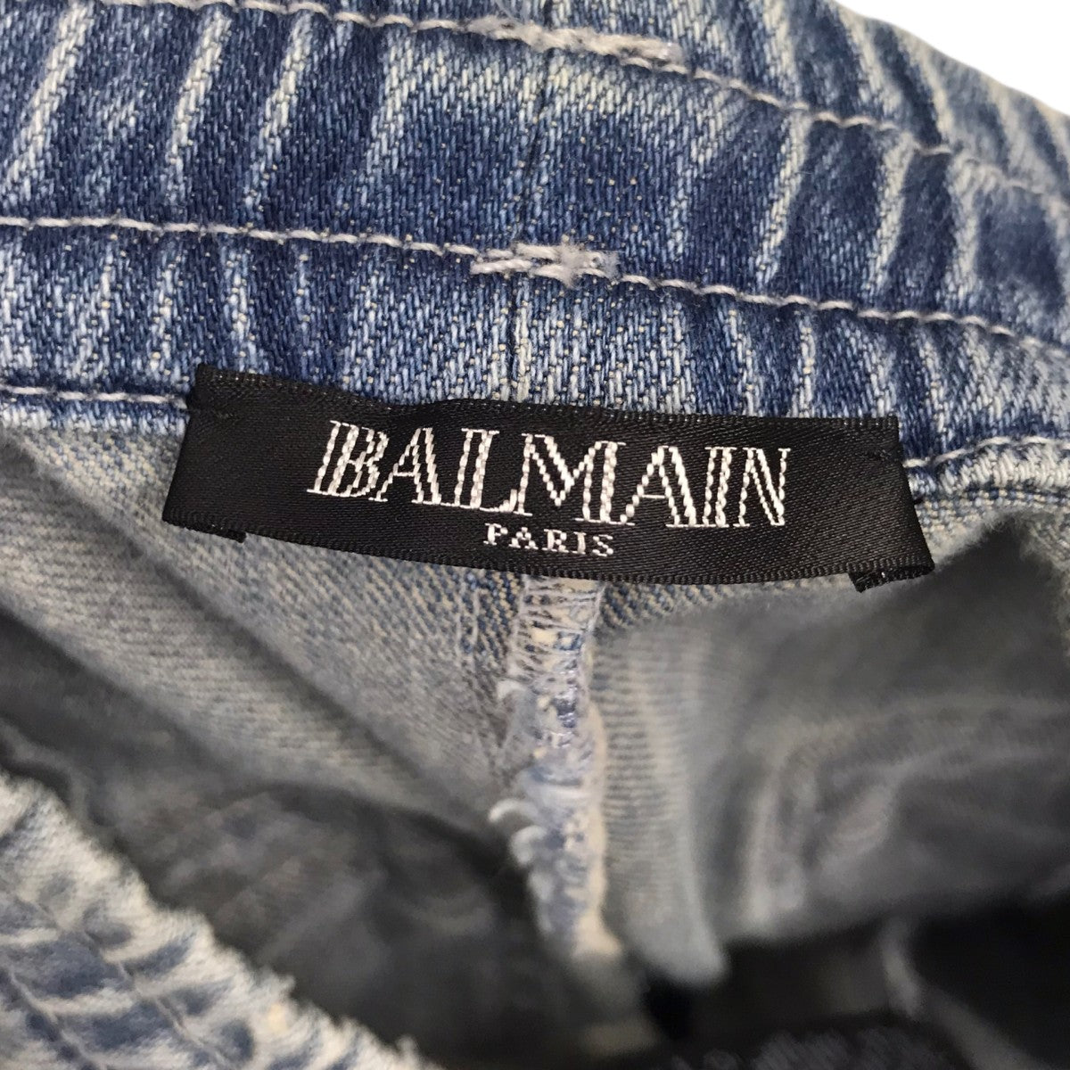 BALMAIN(バルマン) デニムパンツ RH15627D036 インディゴ サイズ 27