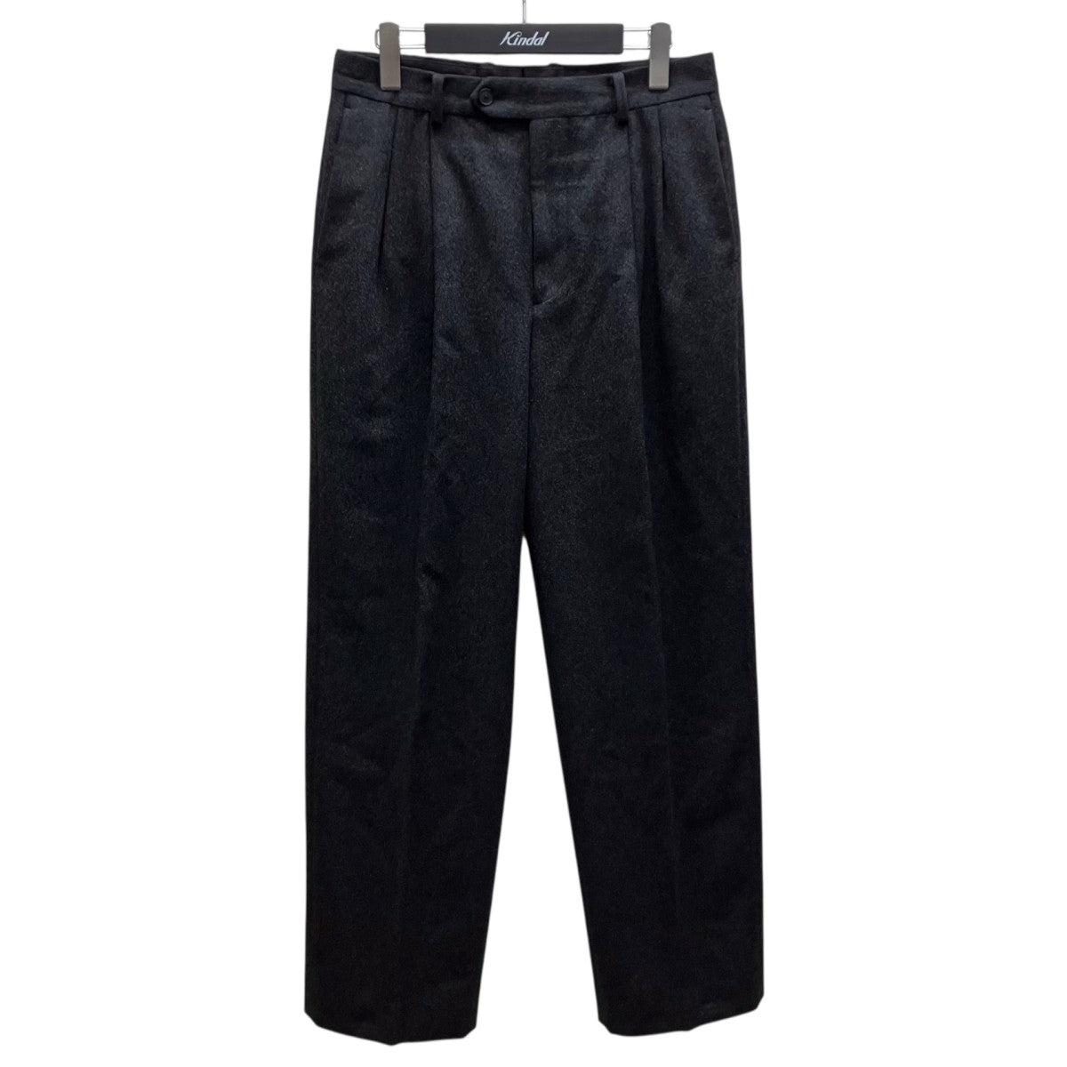CASHMERE MOLESKIN TWOTUCK SLACKS カシミヤパンツ