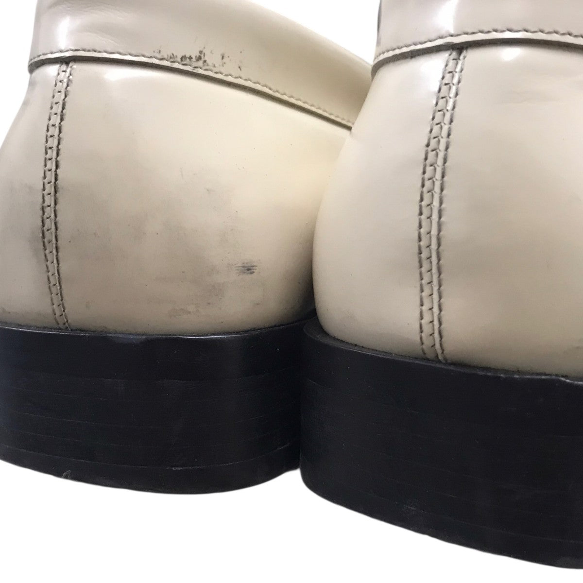 SHIELD LOAFERエナメルシューズ
