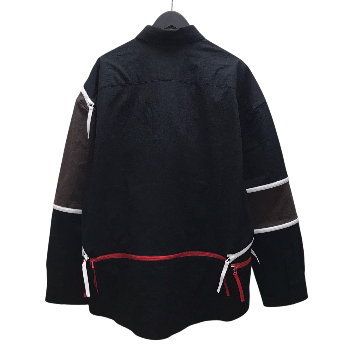yoshio kubo ZIP LINE L S SHIRT ジップラインシャツ 古着・中古-2枚目のアイテム画像