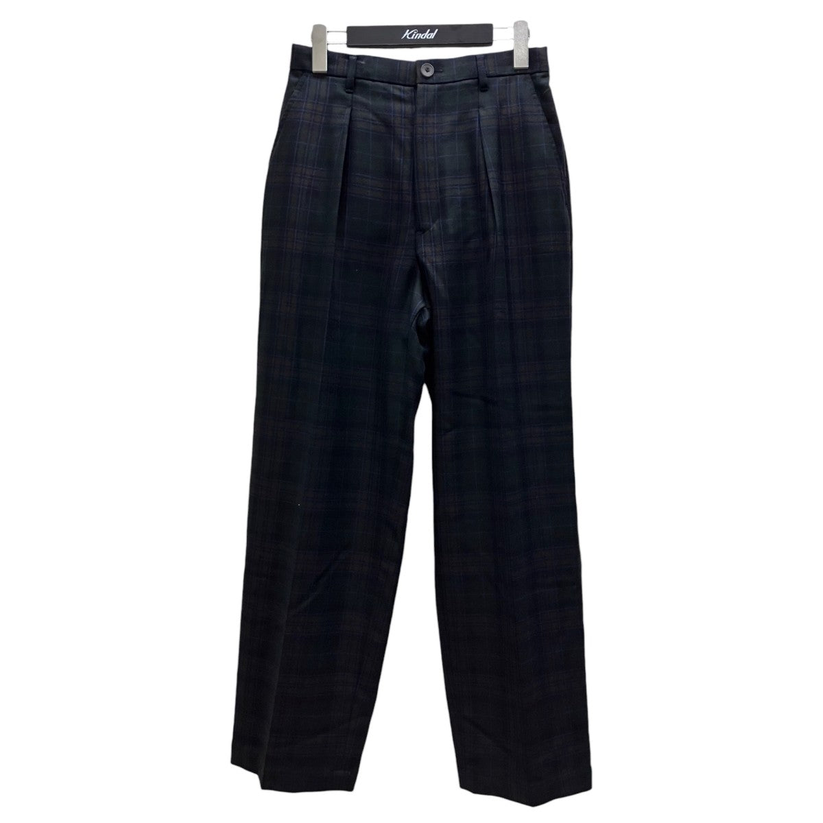 One-Tuck Wide Pantsチェックパンツ11242461501