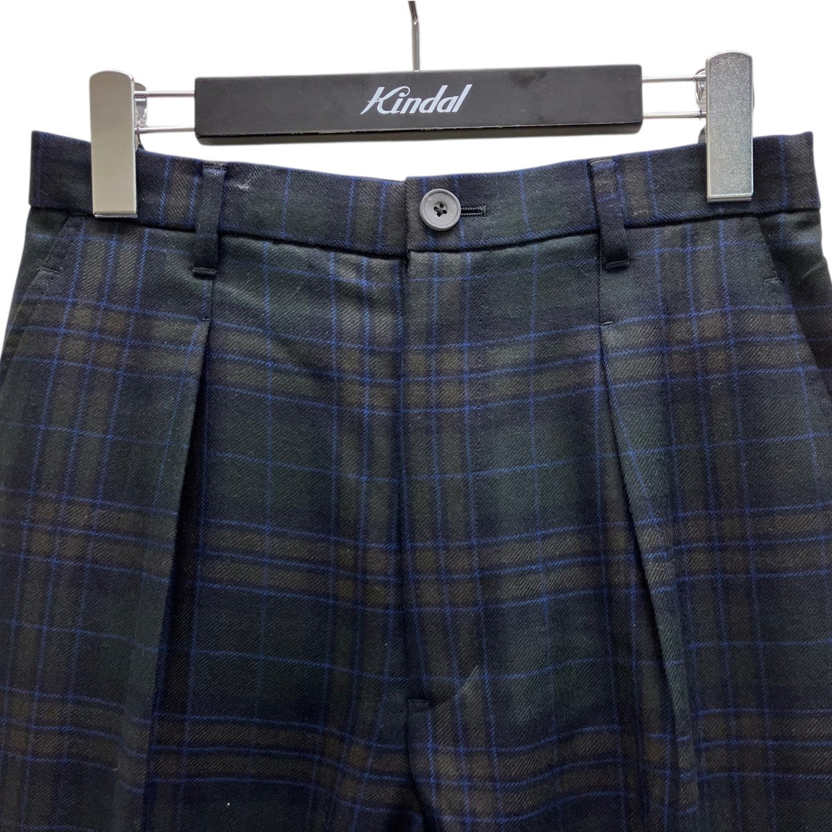 One-Tuck Wide Pantsチェックパンツ11242461501