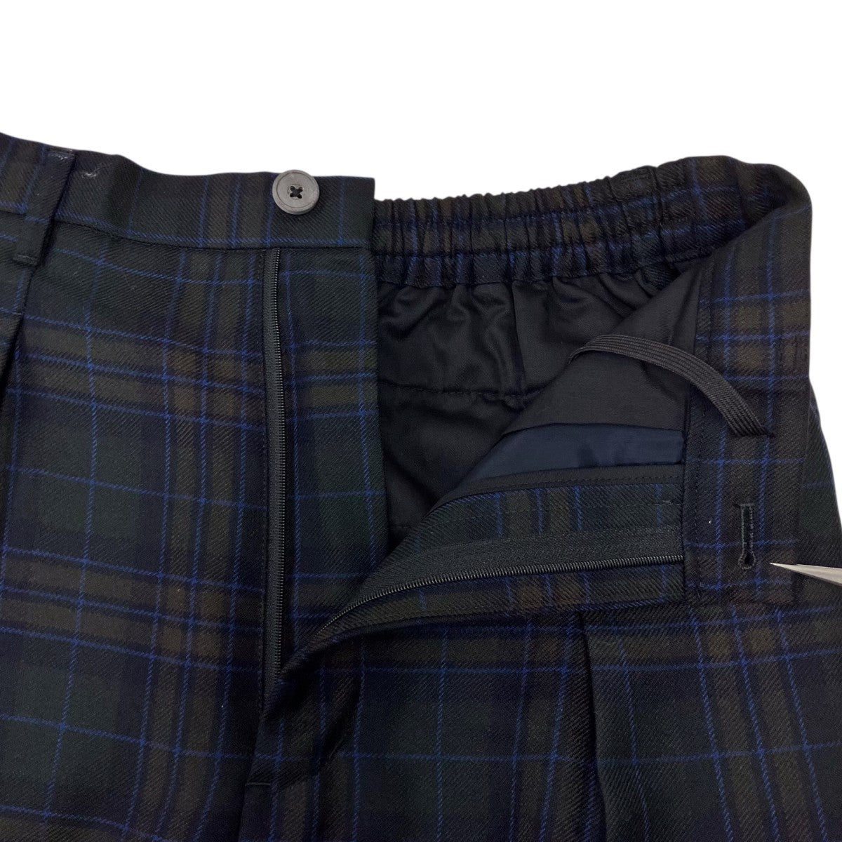One-Tuck Wide Pantsチェックパンツ11242461501