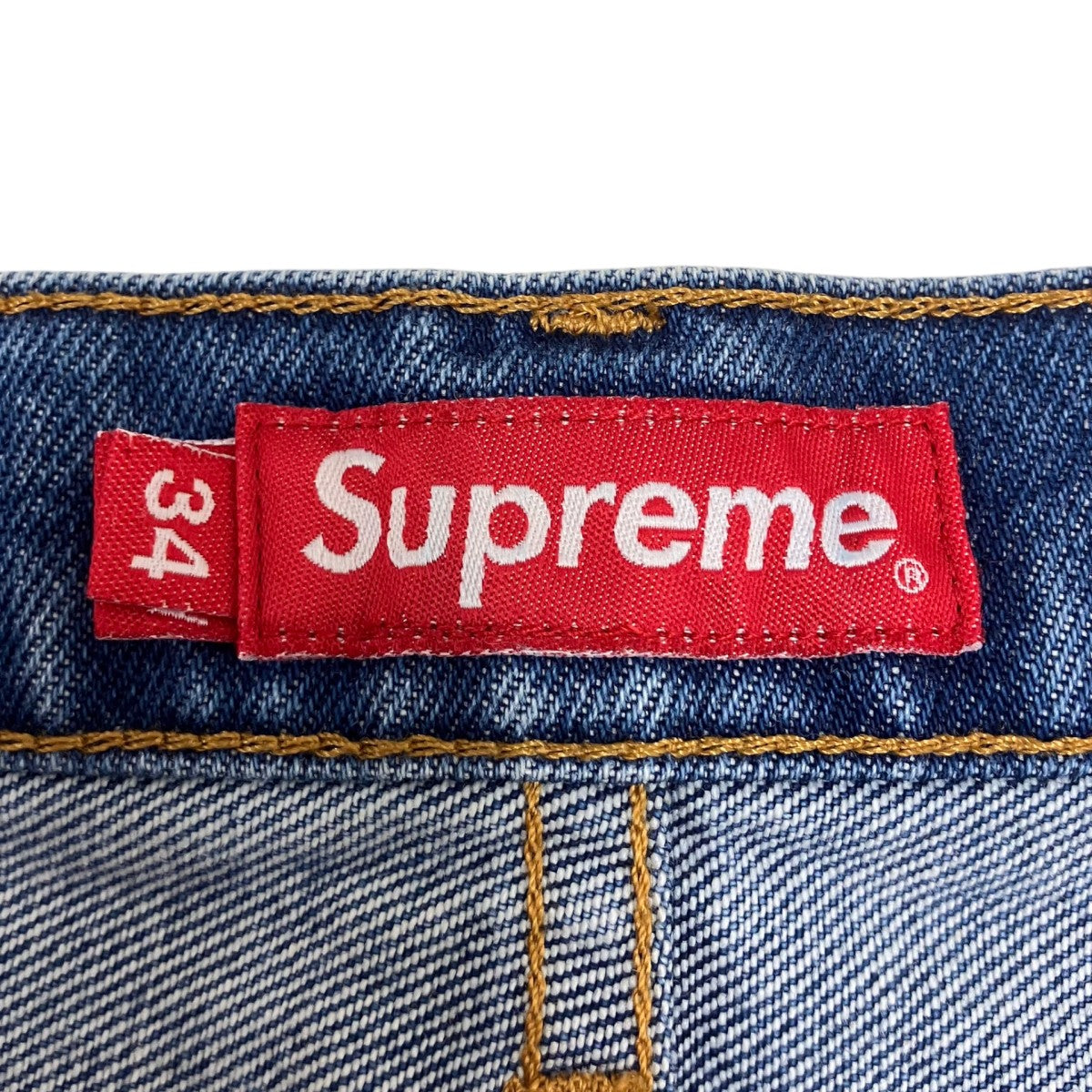 【32インチ】20SS Supreme LOOSE FIT JEAN Supreme(シュプリーム) 20SS Loose Fit Jeanデニムパンツ インディゴ