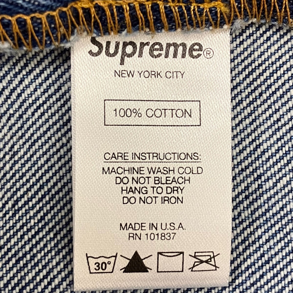 Supreme(シュプリーム) 20SS Loose Fit Jeanデニムパンツ インディゴ