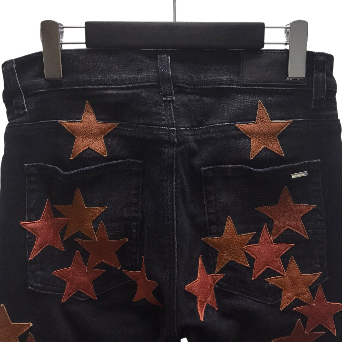 スターレザーパッチパンツ