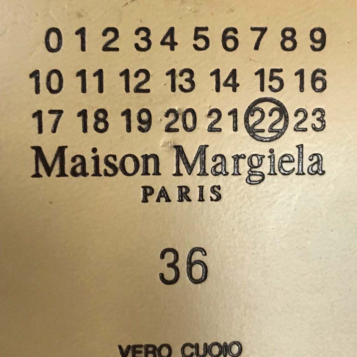 Maison Margiela TABI足袋ブーツ 古着・中古-6枚目のアイテム画像
