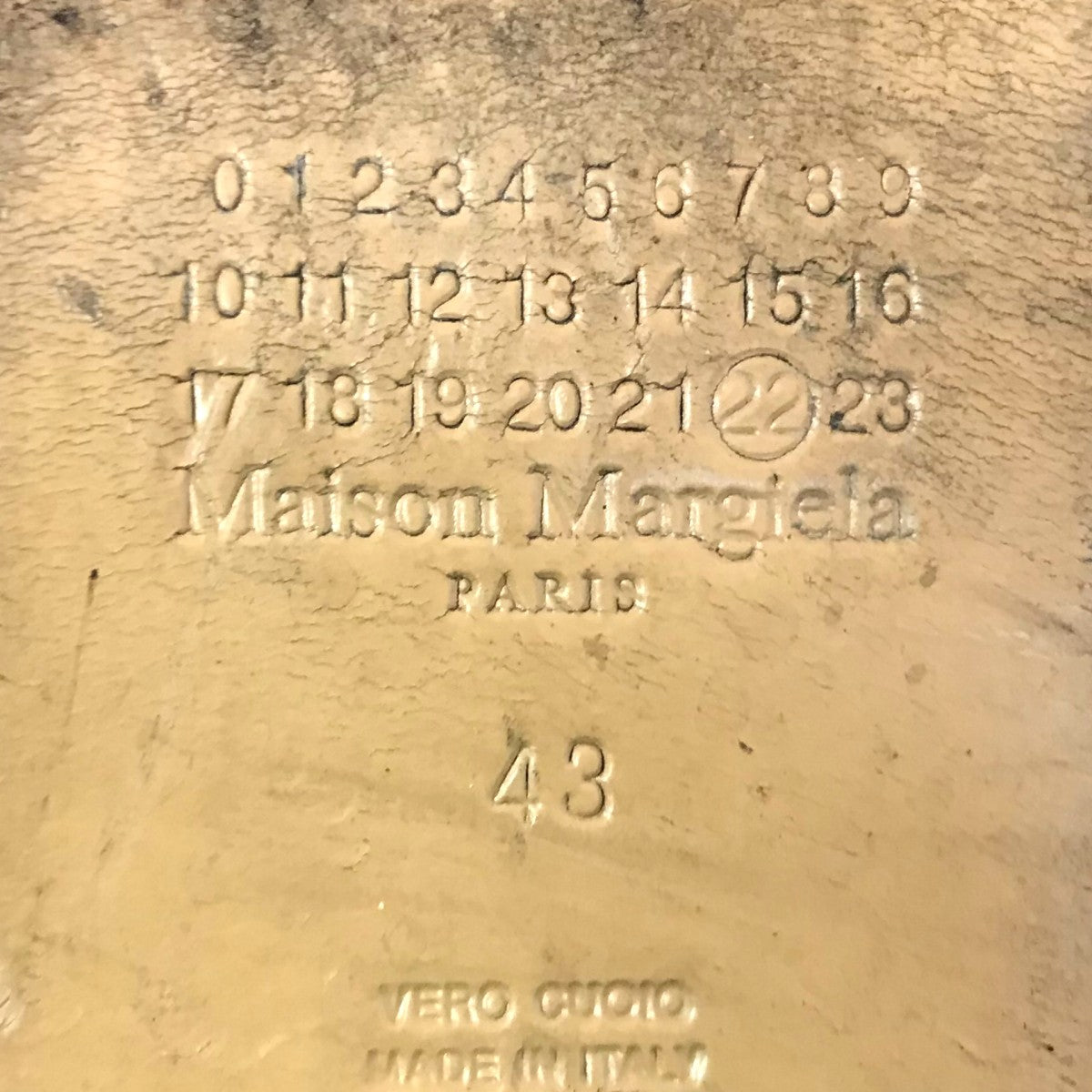 Maison Margiela TABI足袋ブーツ 古着・中古-6枚目のアイテム画像
