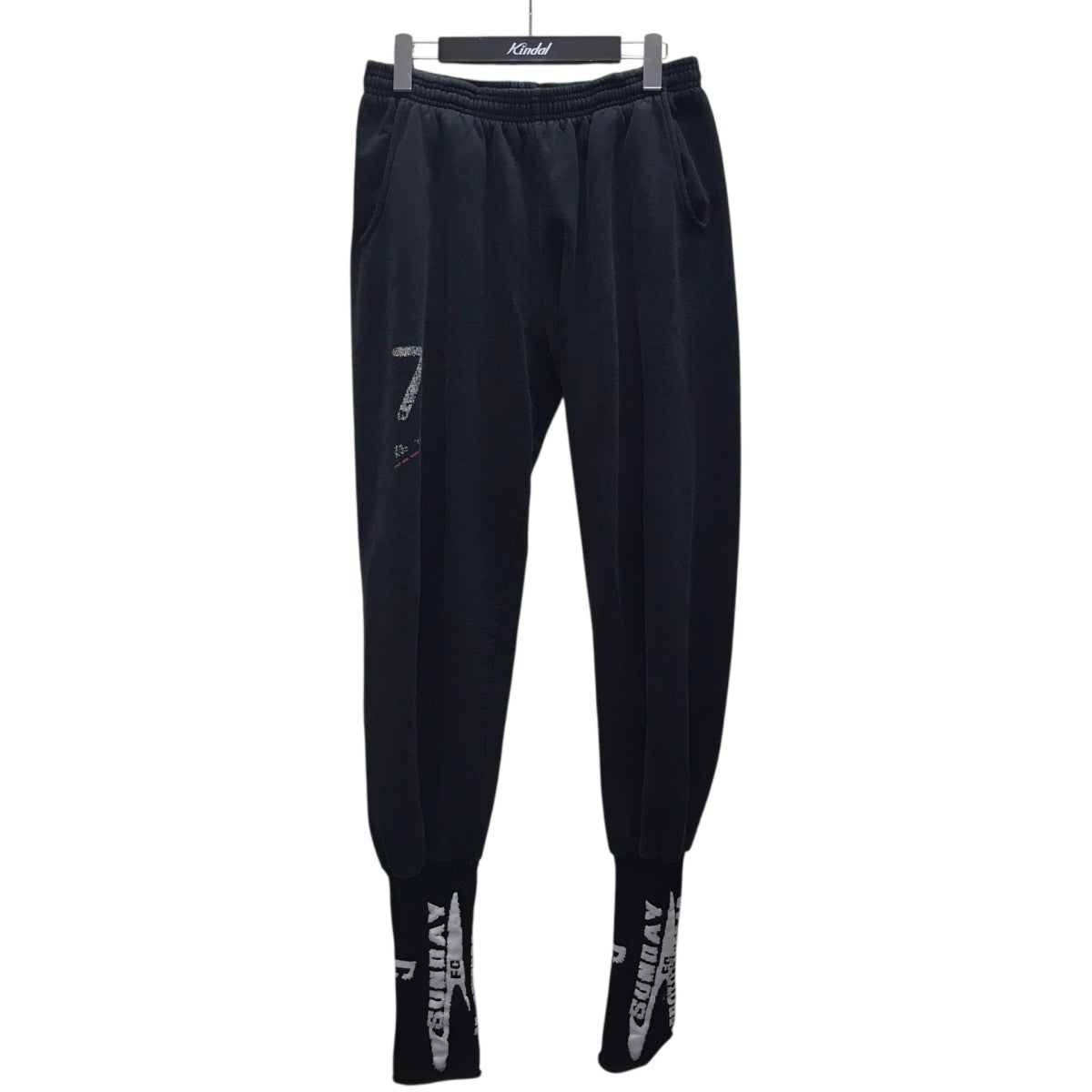 football-sock track pants スウェットパンツ
