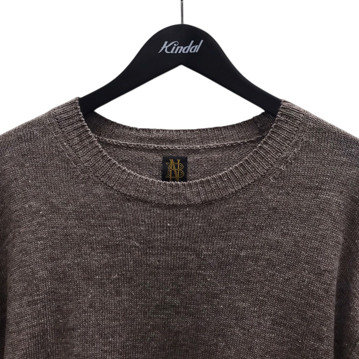 WASHED HIGH COUNT LINEN CREW NECK S S ウォッシュドハイカウントリネンクルーネック ショートスリーブ