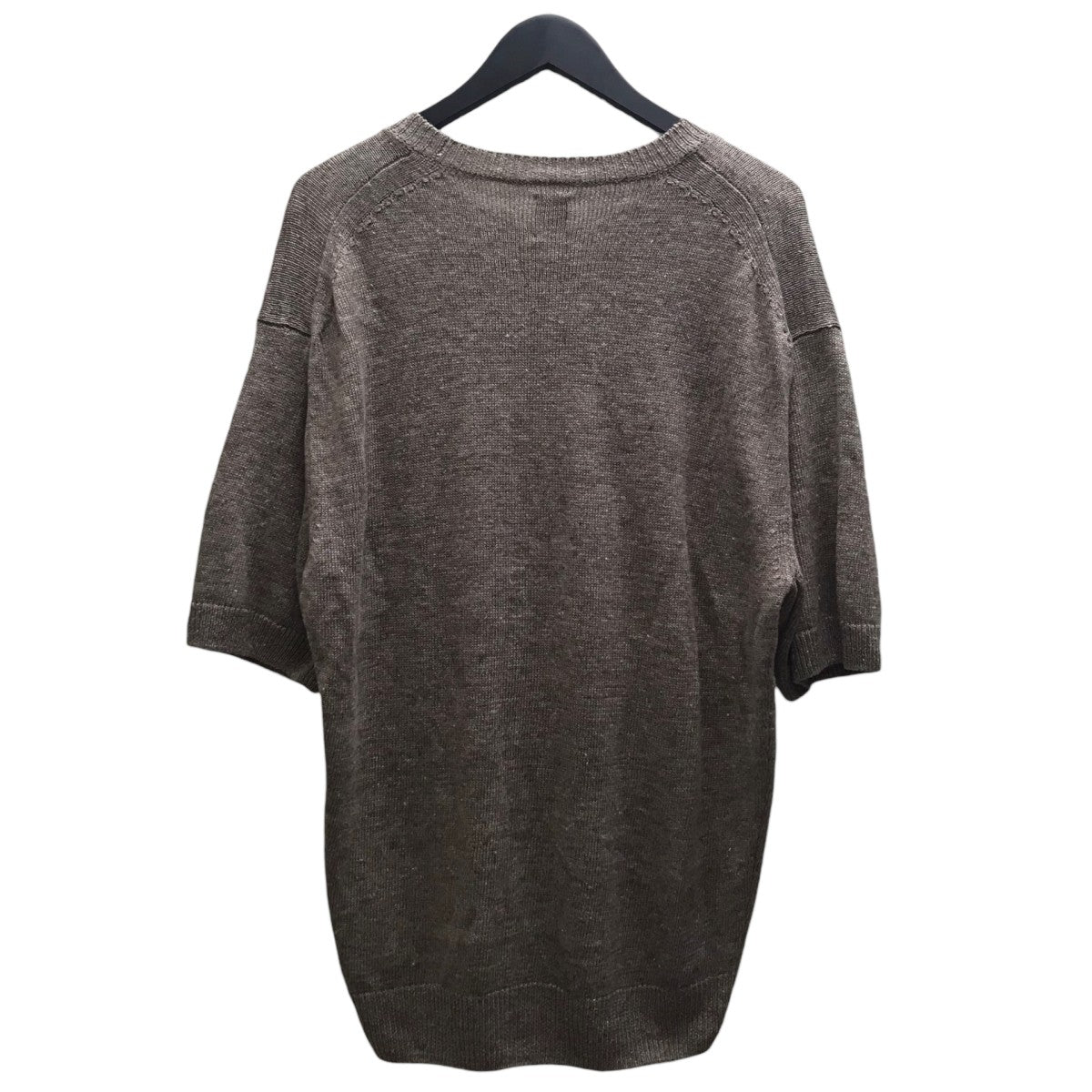 WASHED HIGH COUNT LINEN CREW NECK S S ウォッシュドハイカウントリネンクルーネック ショートスリーブ