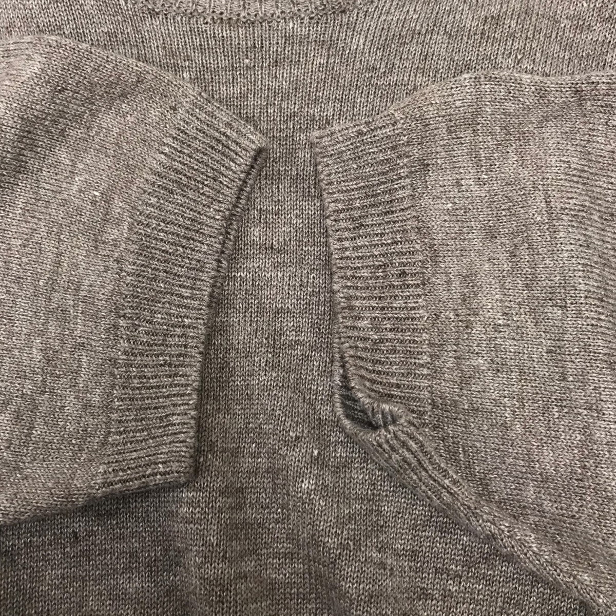 WASHED HIGH COUNT LINEN CREW NECK S S ウォッシュドハイカウントリネンクルーネック ショートスリーブ