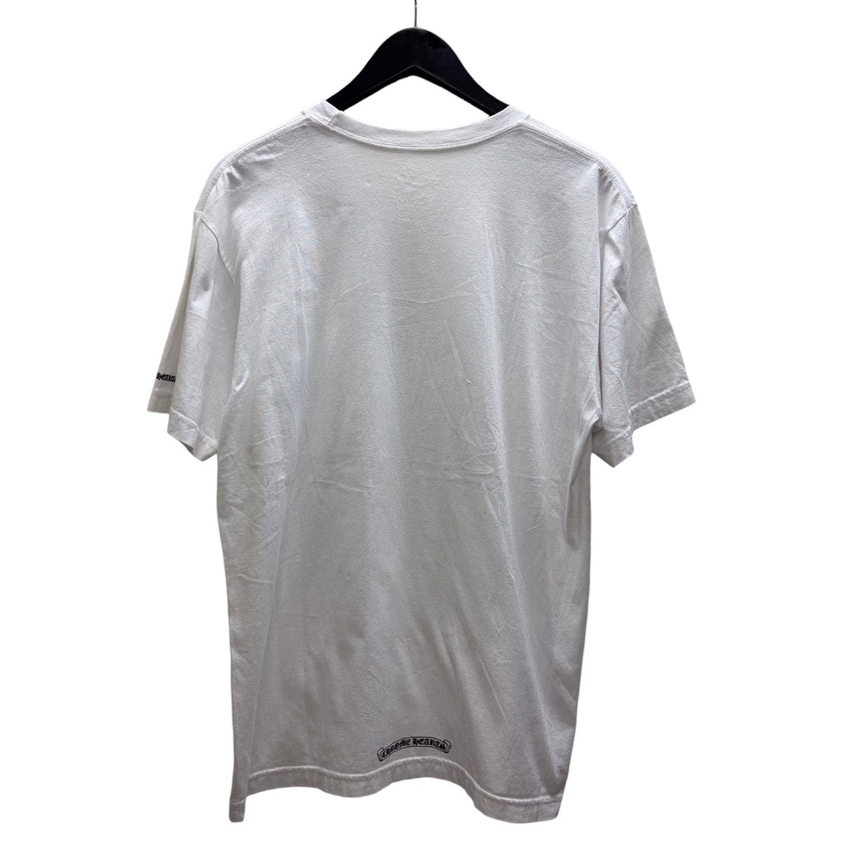 CHROME HEARTS(クロムハーツ) 半袖Tシャツ ホワイト×ブラック サイズ L