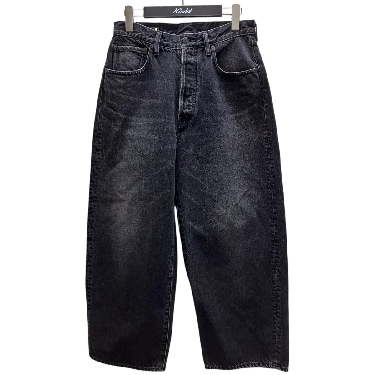 S．Wide Straight Cropped 5pocket USD デニムパンツ