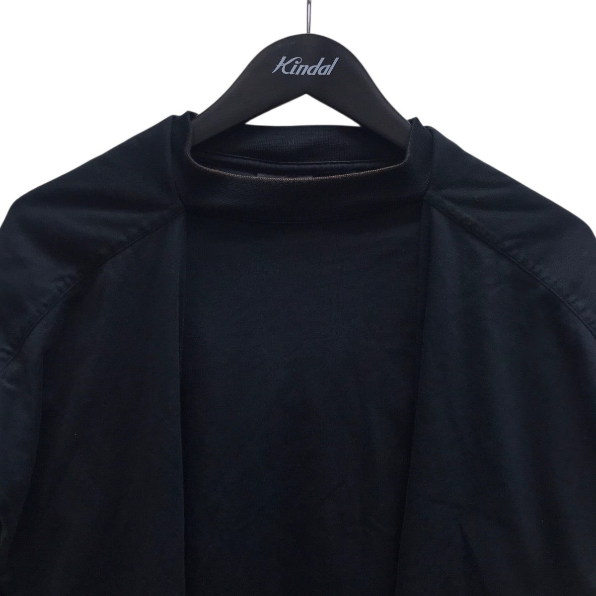 フーディーロゴ レイヤード 4スリーブ 長袖Tシャツ