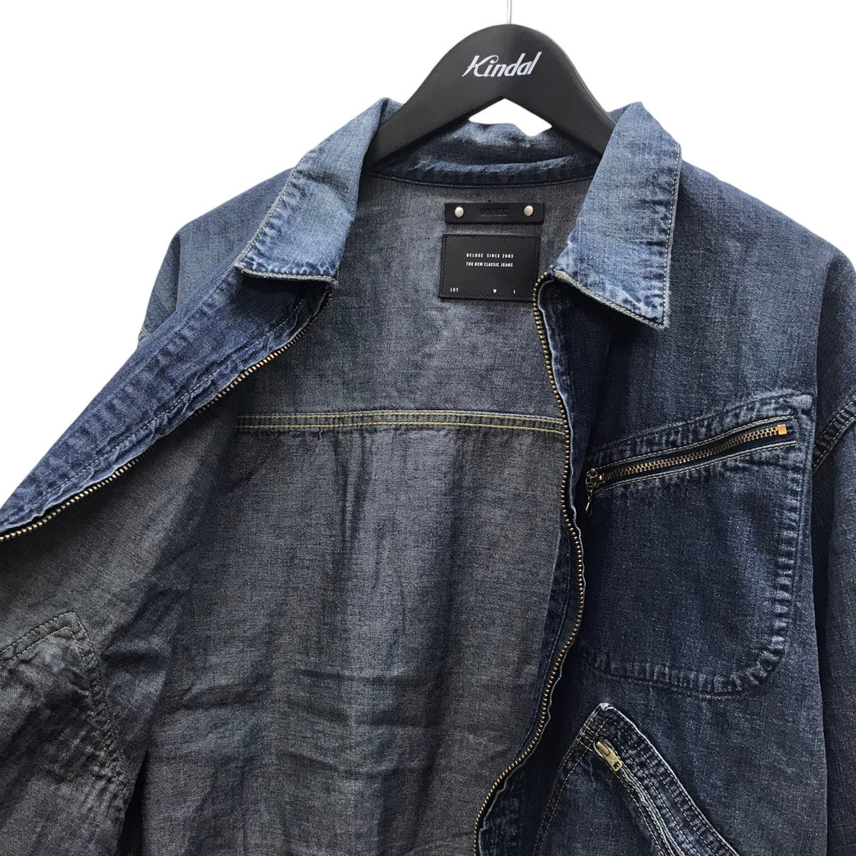 26SS COVER JKT デニムシャツジャケット