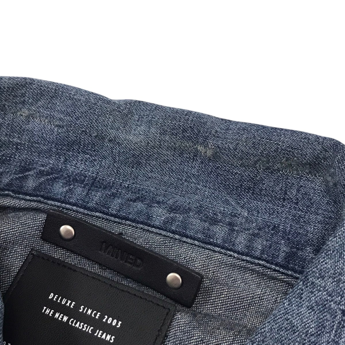 26SS COVER JKT デニムシャツジャケット
