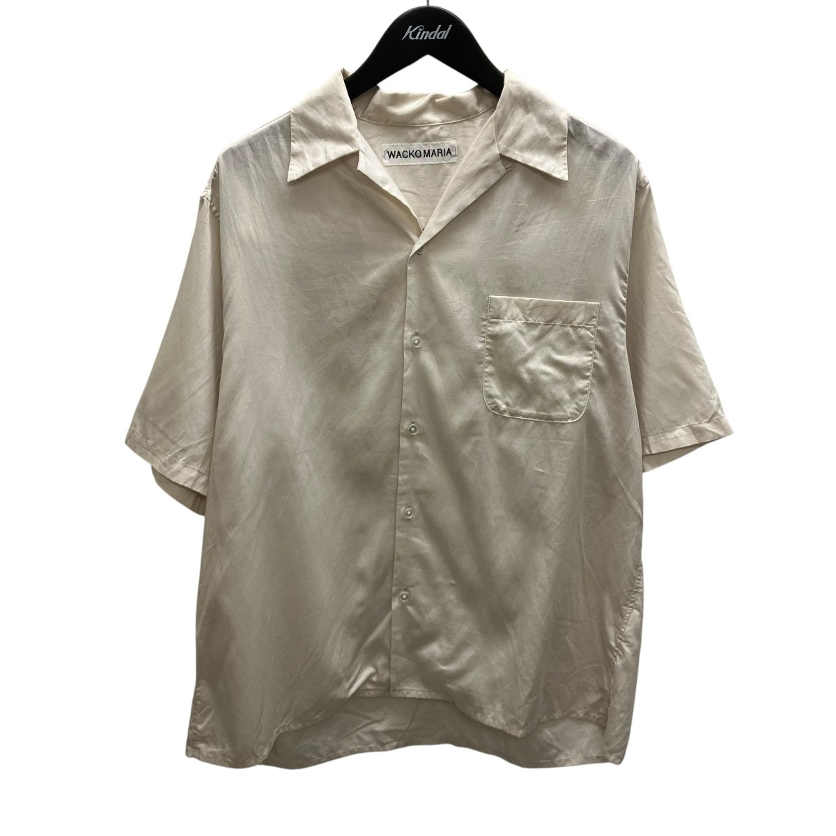 26SSOPEN COLLAR SHIRT (TYPE-2)【IVORY】ショートスリーブオープンカラーシャツ