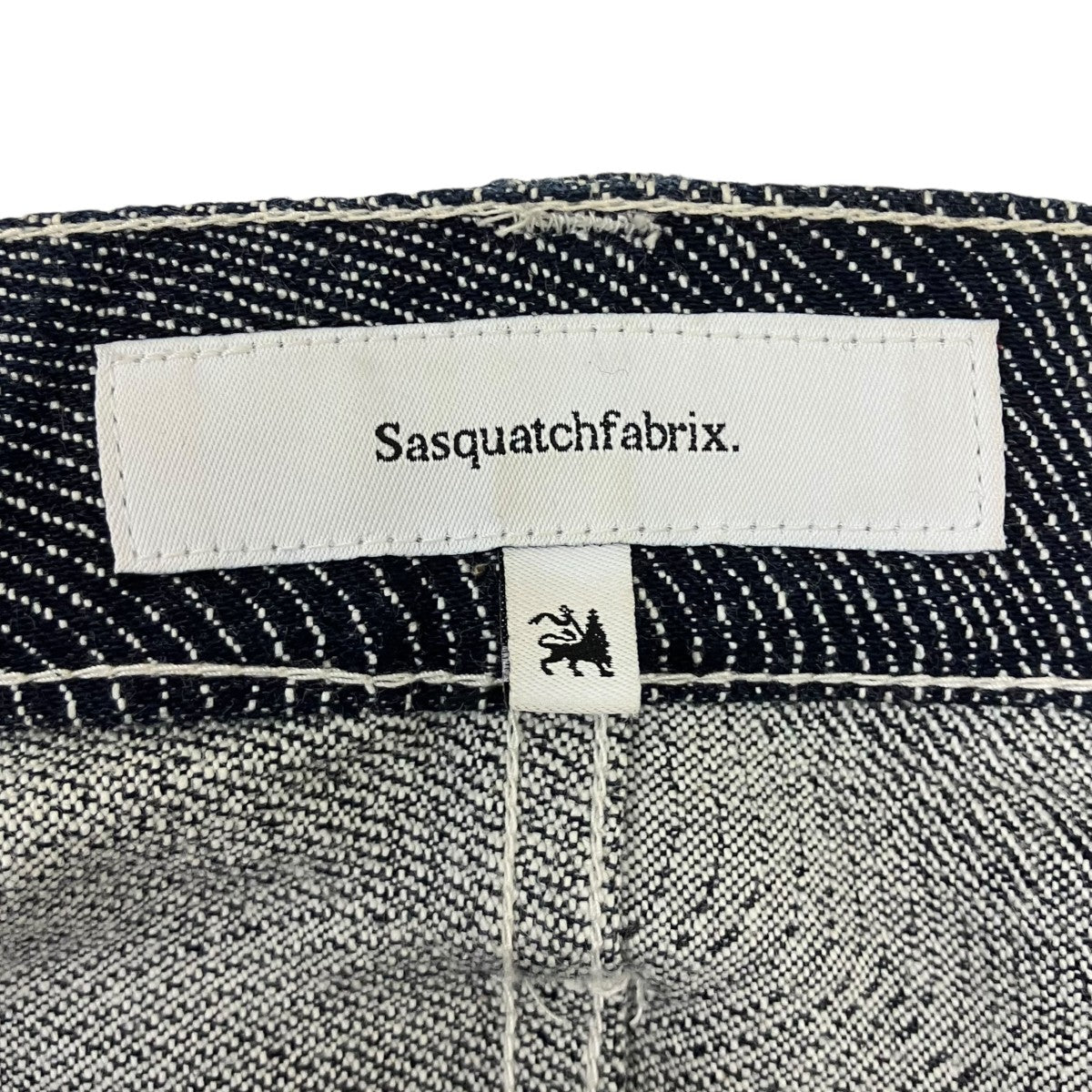 23AW 5PK FLARE PANTS 総柄デニムパンツ