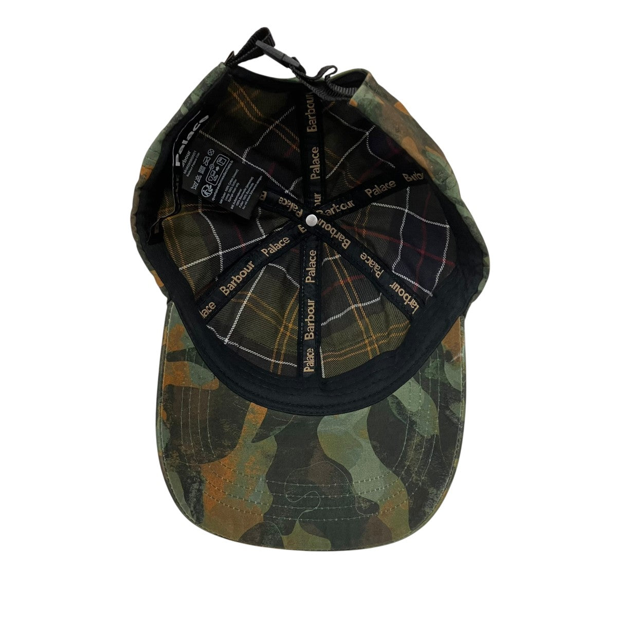 PALACE×Barbour ロゴキャップ 古着・中古-5枚目のアイテム画像