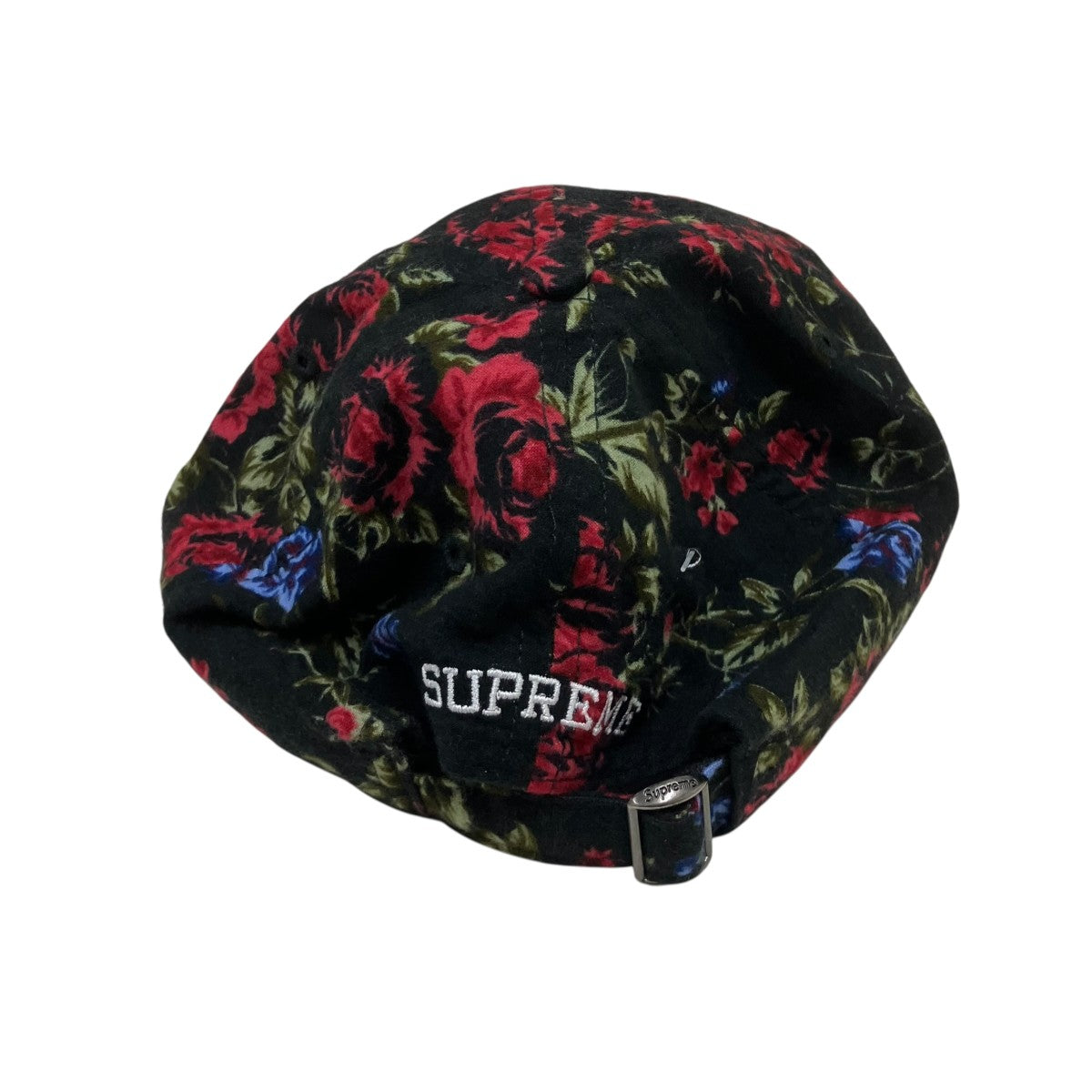 Supreme 26SSFloral Flannel 6-panelフローラルロゴキャップ 古着・中古-4枚目のアイテム画像