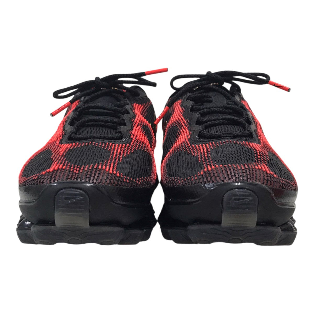 Bright Crimson and Fire Red ローカットスニーカー