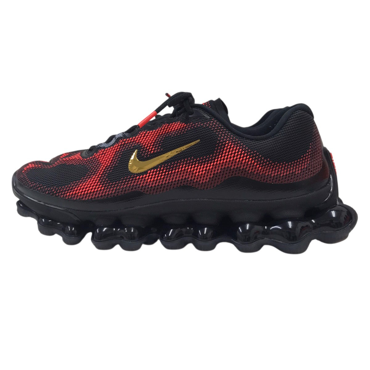 Bright Crimson and Fire Red ローカットスニーカー