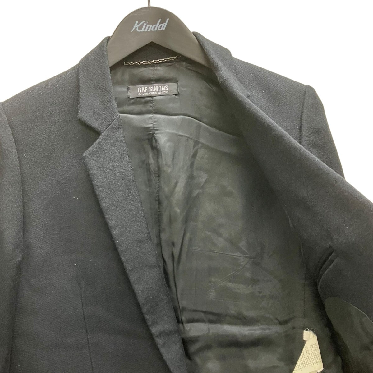 RAF SIMONS(ラフシモンズ) テーラードジャケット ブラック サイズ 46