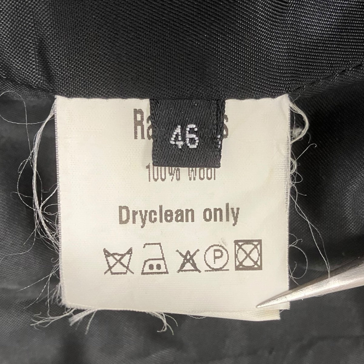 RAF SIMONS テーラードジャケット 古着・中古-7枚目のアイテム画像