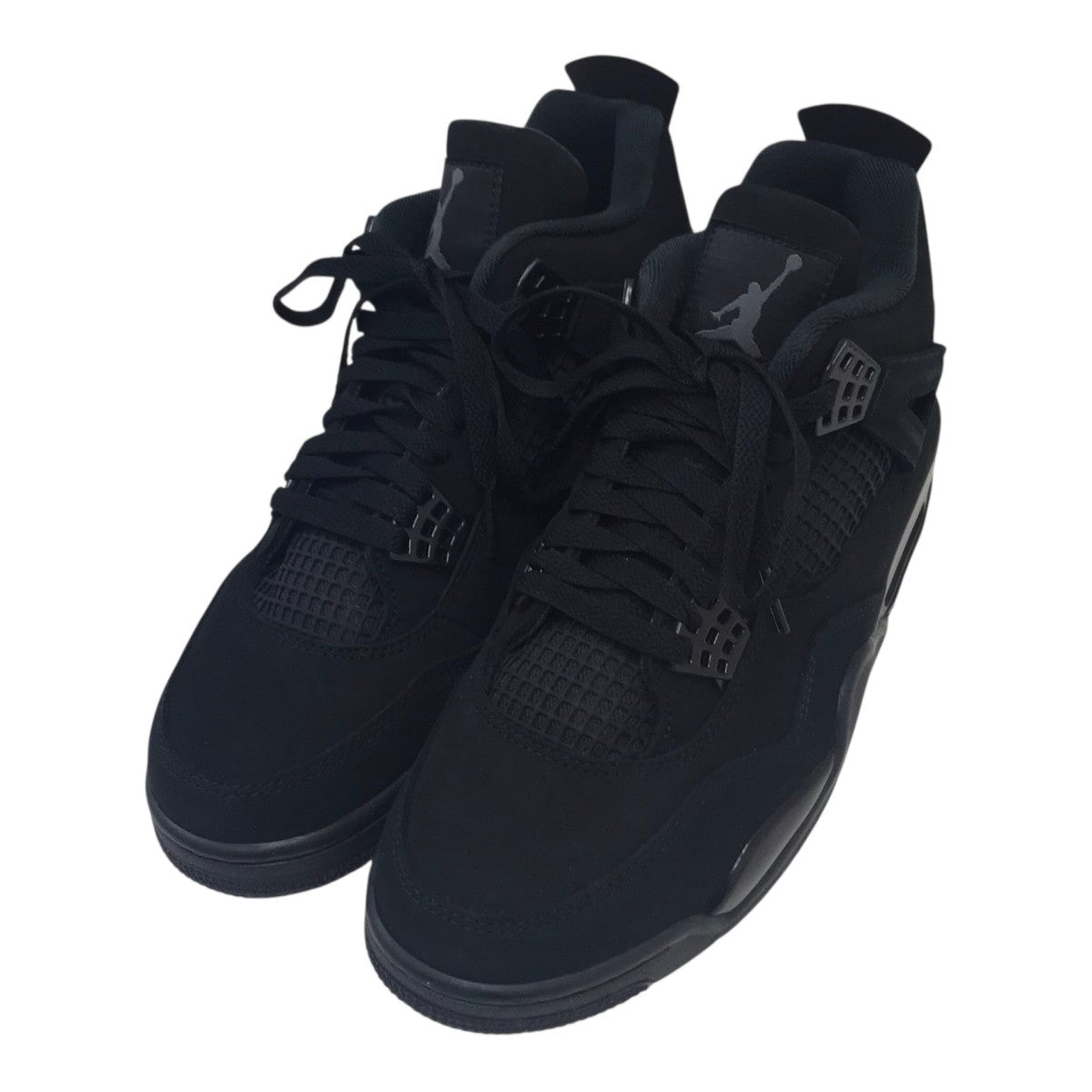 AIR JORDAN 4 RETRO BLACK ローカットスニーカー