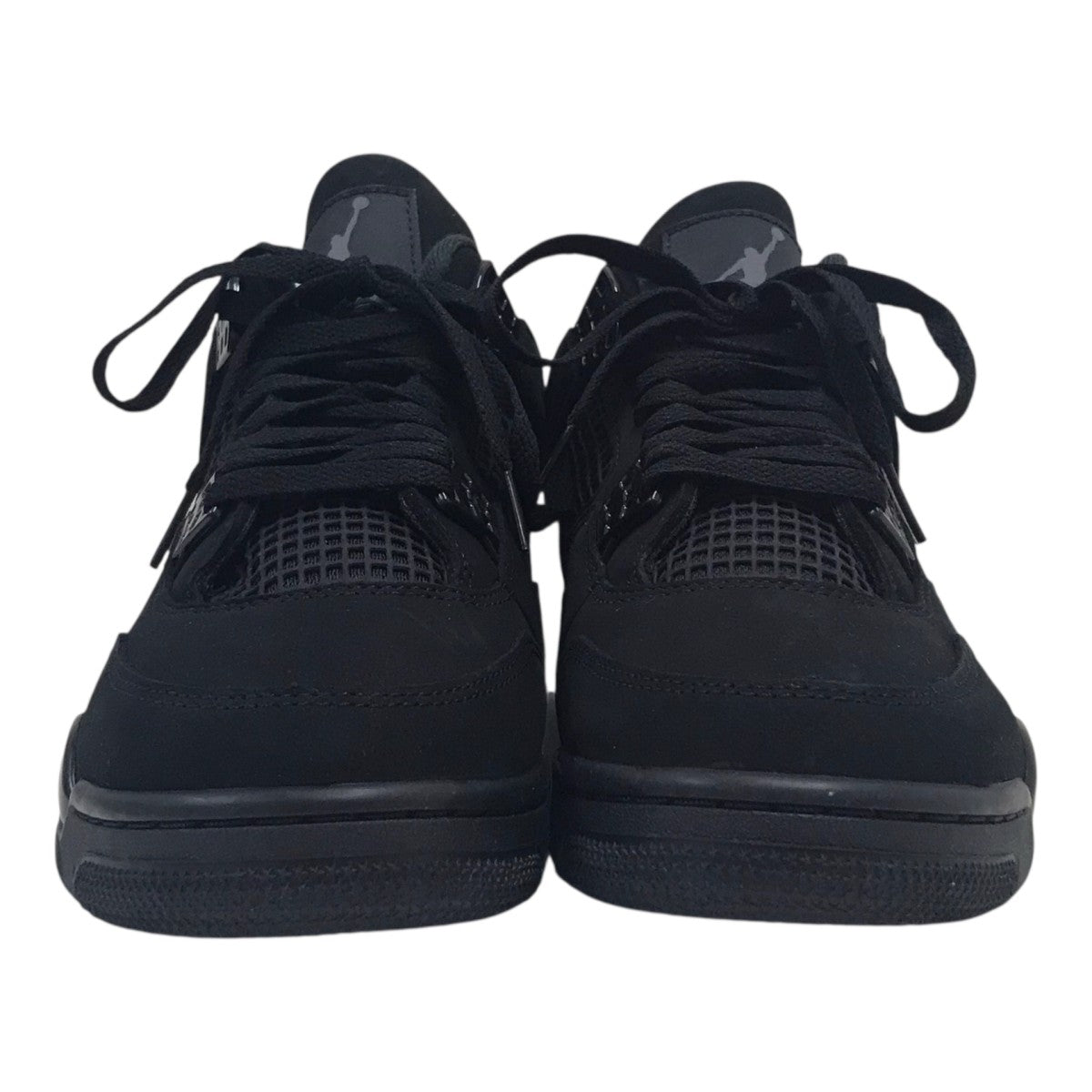 AIR JORDAN 4 RETRO BLACK ローカットスニーカー