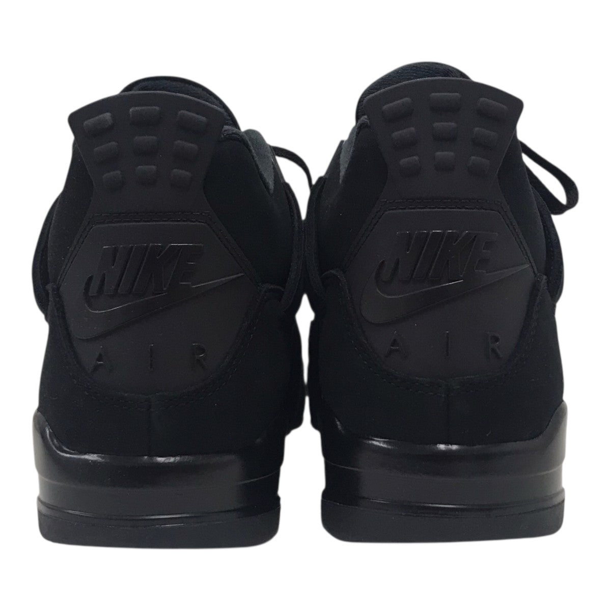 AIR JORDAN 4 RETRO BLACK ローカットスニーカー