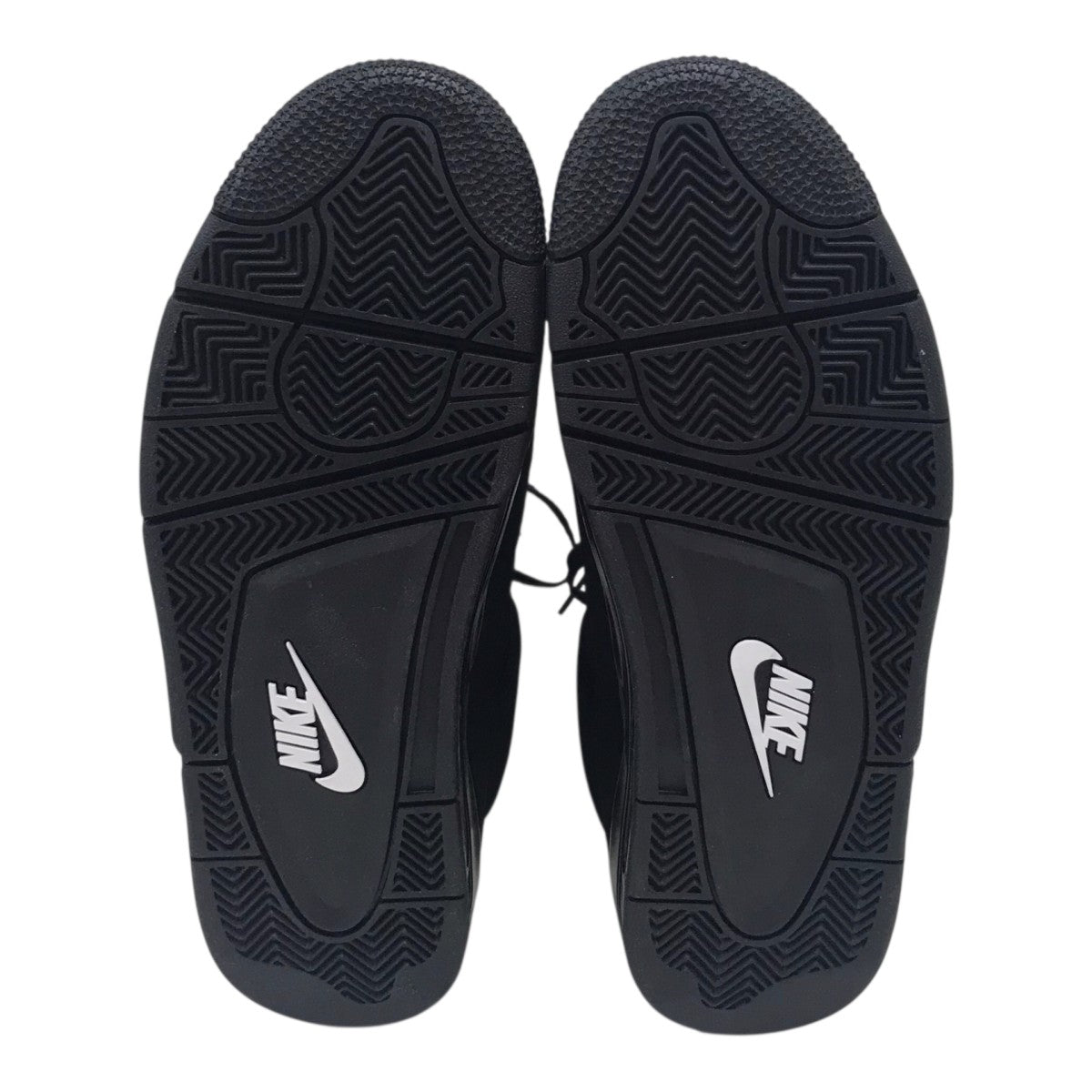 AIR JORDAN 4 RETRO BLACK ローカットスニーカー