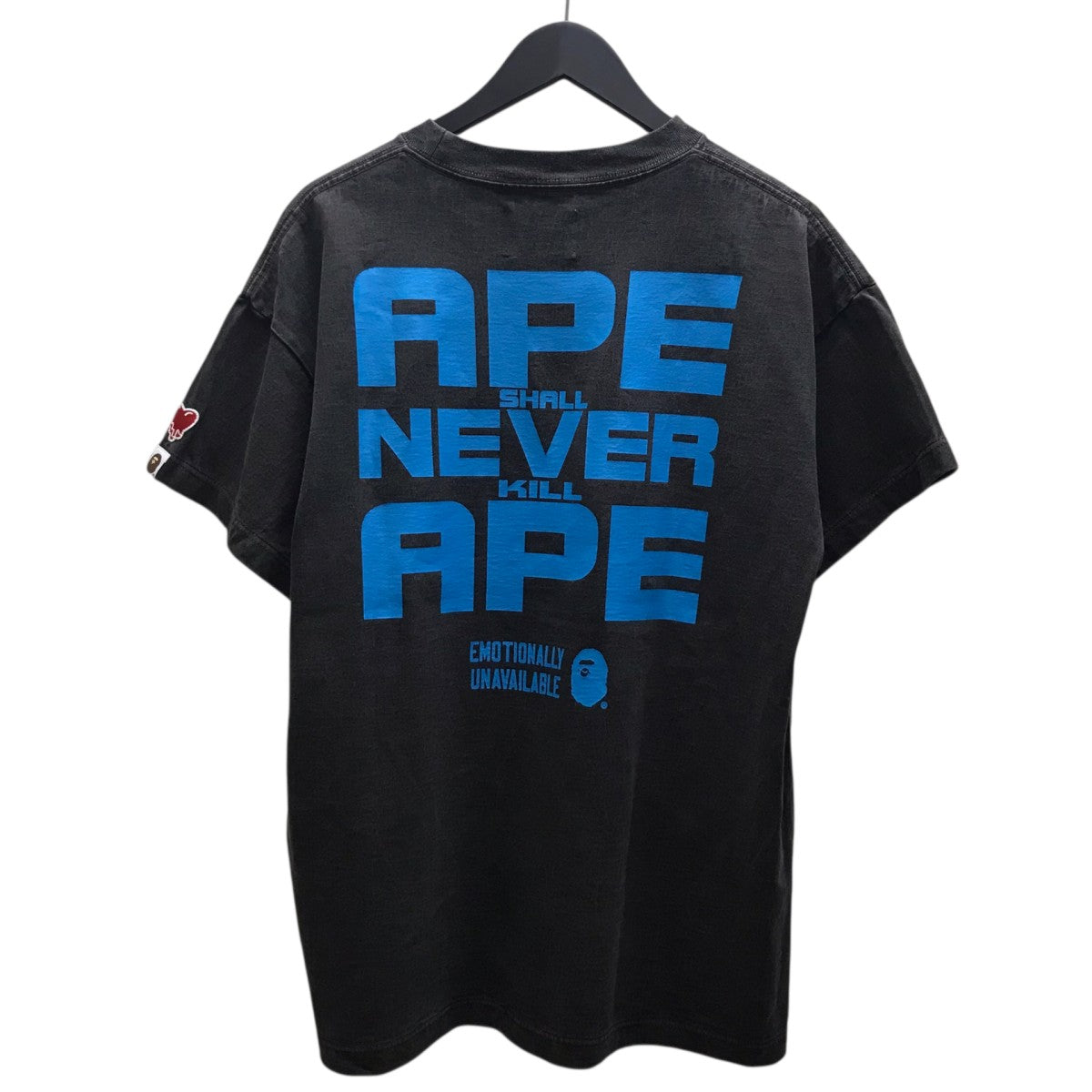 A BATHING APE×EMOTIONALLY UNAVAILABLE プリントTシャツ EU-MK8-0000