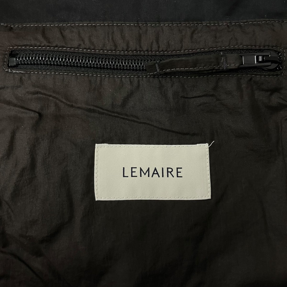 LEMAIRE SHORT RAIN PARKA ナイロンジャケット 古着・中古-7枚目のアイテム画像