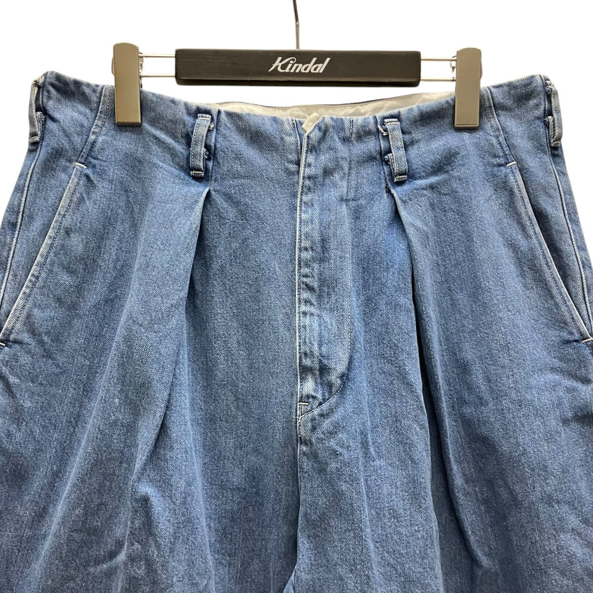 TUCK BAGGY DENIM タックバギーデニムパンツ